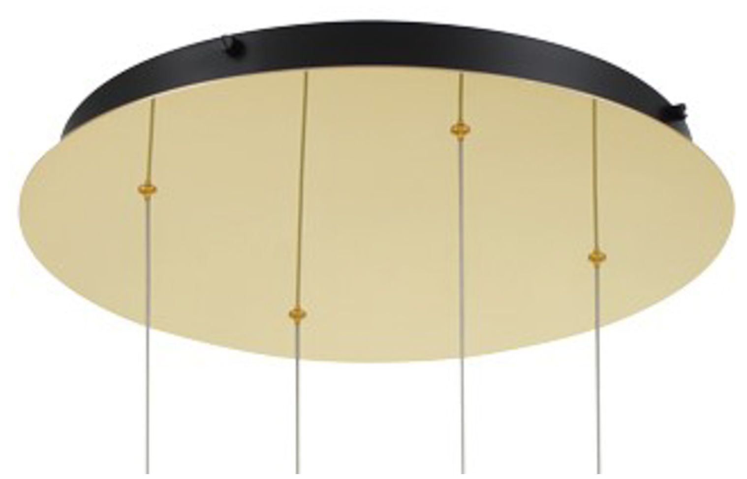 Image 6 George Kovacs Sneer 23 1/2"W Gold LED Multi-Light Pendant more views