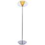 George Kovacs Soft 68" High 1-Light Modern Chrome Torchiere Floor Lamp