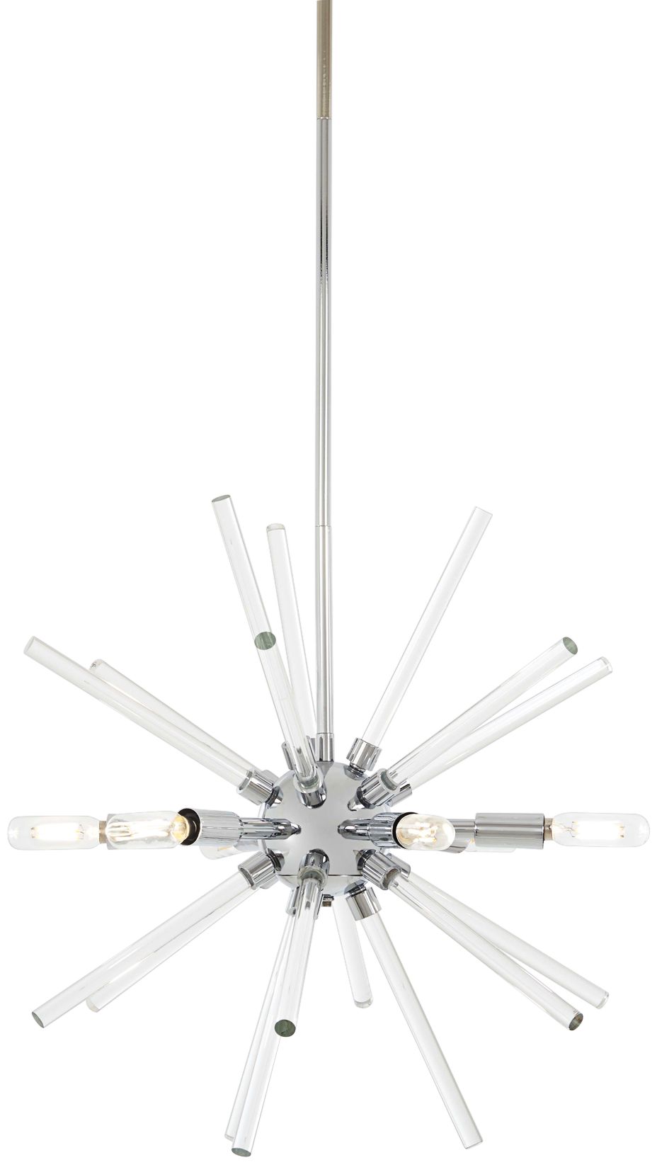 George Kovacs Spiked 6-Light Chrome Pendant