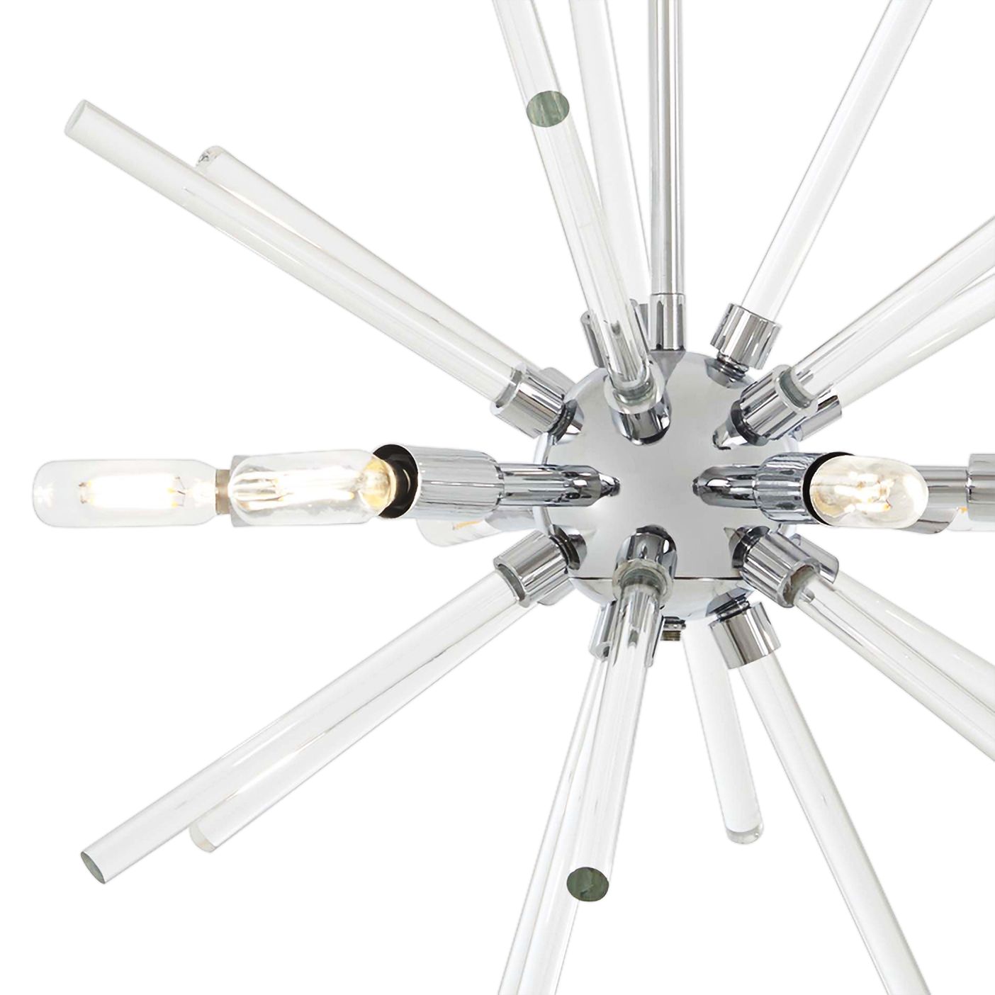 Image 2 George Kovacs Spiked 6-Light Chrome Pendant more views