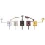 5_George Kovacs Square Head LED Gold Swing Arm Wall Lamp more views