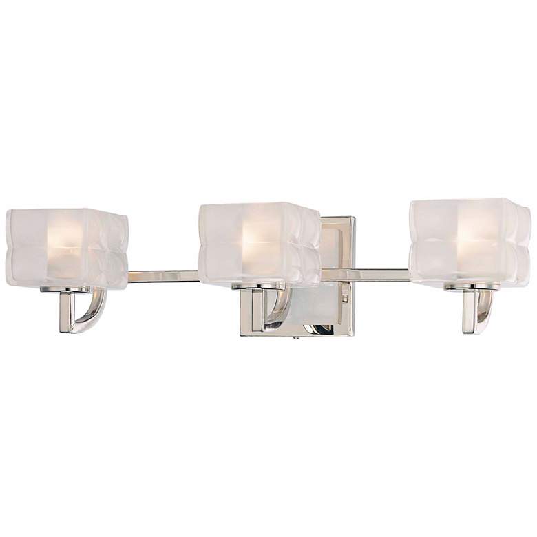 Image 1 George Kovacs Squared 21 1/2 inch Wide Bathroom Wall Light