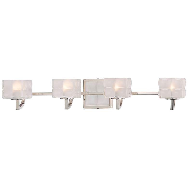Image 1 George Kovacs Squared 28 3/4 inch Wide Bathroom Wall Light