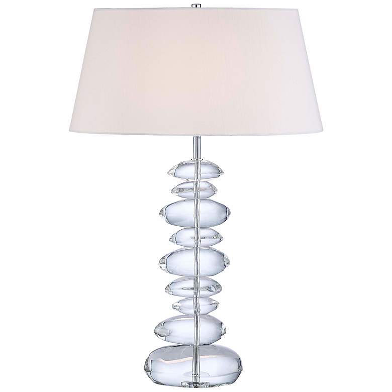 Image 1 George Kovacs Stacked Glass 27 inch High Table Lamp