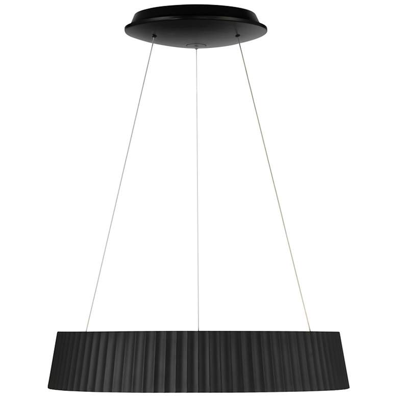 Image 2 George Kovacs Star Gate 1-Light LED 23.5-in Black Pendant more views