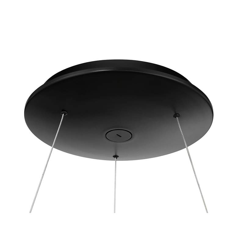 Image 5 George Kovacs Star Gate 1-Light LED 23.5-in Black Pendant more views
