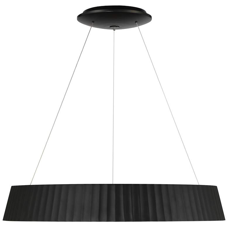 Image 2 George Kovacs Star Gate 1-Light LED 33.25-in Black Pendant more views
