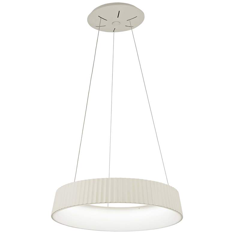 Image 1 George Kovacs Star Gate 23 3/4" Wide White LED Pendant Light