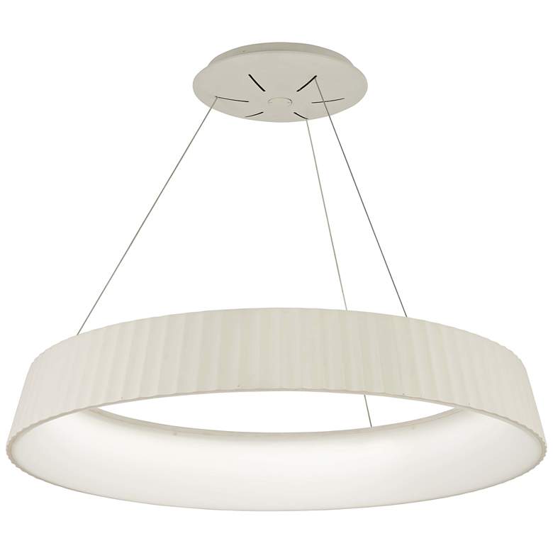 Image 1 George Kovacs Star Gate 33 1/2" Wide White LED Pendant Light