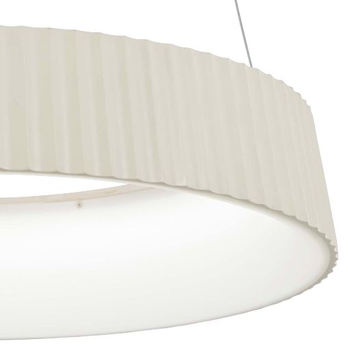 Image 2 George Kovacs Star Gate LED 23.5-in White Pendant with White Glass Shade more views