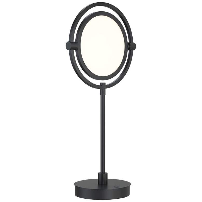 Image 1 George Kovacs Studio 23 LED- Black Table Lamp with Clear Acrylic Shade