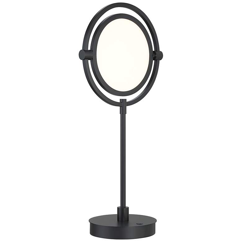 Image 1 George Kovacs Studio 23 LED- Black Table Lamp with Clear Acrylic Shade