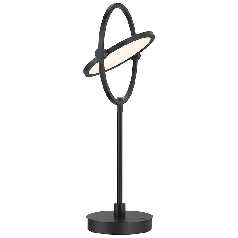 Image 2 George Kovacs Studio 23 LED- Black Table Lamp with Clear Acrylic Shade more views