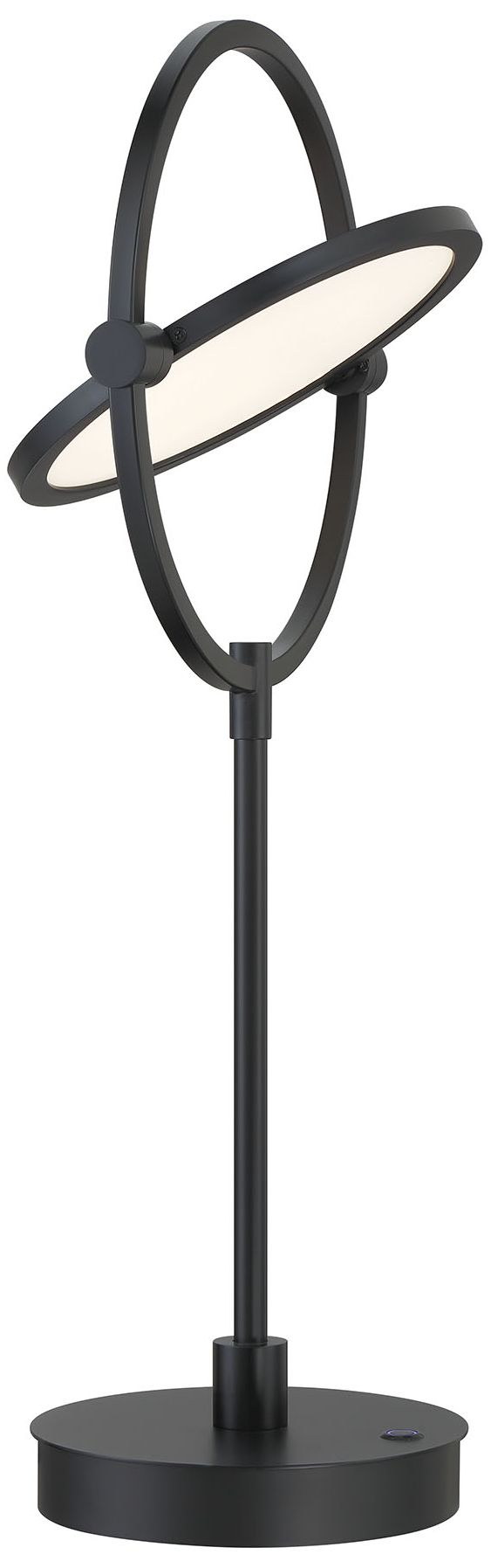 Image 2 George Kovacs Studio 23 LED Coal Black Table Lamp with Clear Acrylic Shade more views