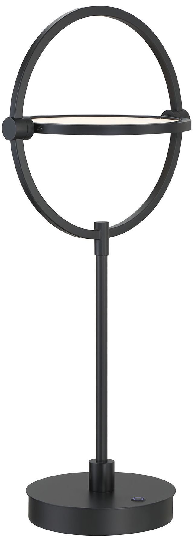 Image 4 George Kovacs Studio 23 LED Coal Black Table Lamp with Clear Acrylic Shade more views