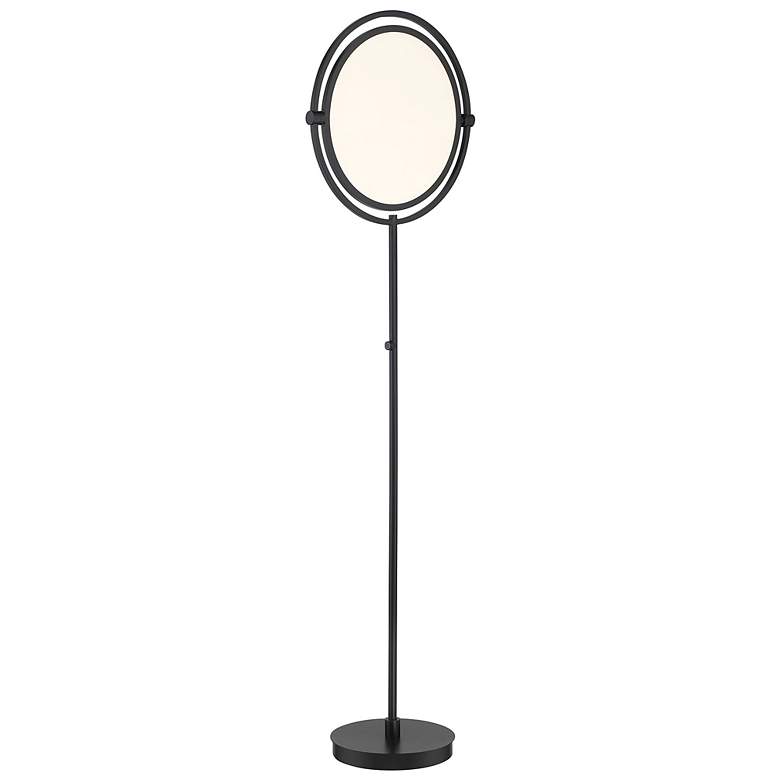 Image 1 George Kovacs Studio 64" Modern LED Black Finish Floor Lamp