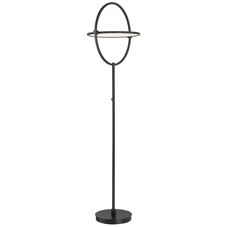 Image 3 George Kovacs Studio 64" Modern LED Black Finish Floor Lamp more views