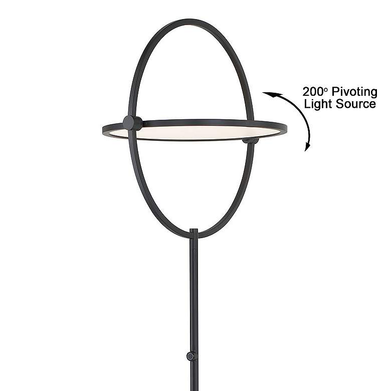 Image 6 George Kovacs Studio 64" Modern LED Black Finish Floor Lamp more views