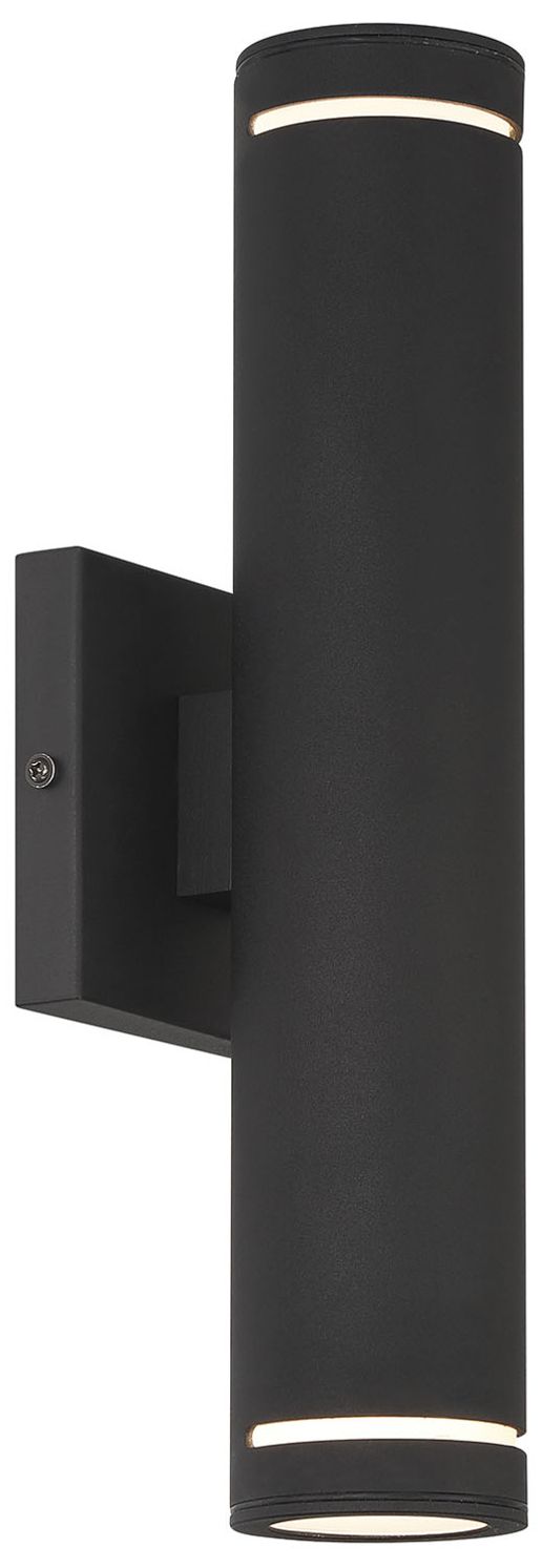 Image 3 George Kovacs Supotto LED Sand Black Outdoor Wall Sconce more views