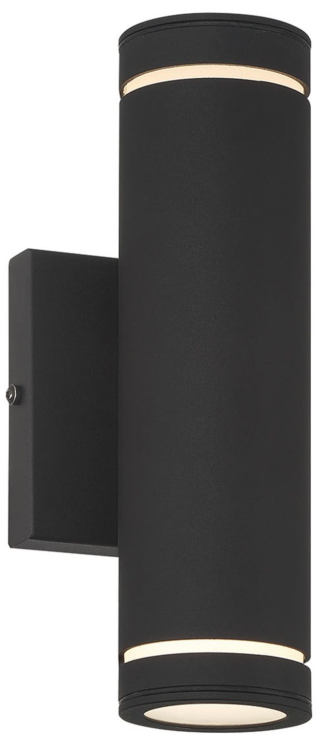 Image 3 George Kovacs Supotto LED Sand Black Outdoor Wall Sconce more views