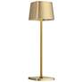 1_George Kovacs Task 15" Modern Brass Battery Powered Touch LED Lamp