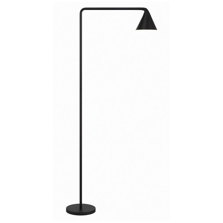 Image 1 George Kovacs Task Portables 54 1/2" High Modern LED Black Table Lamp
