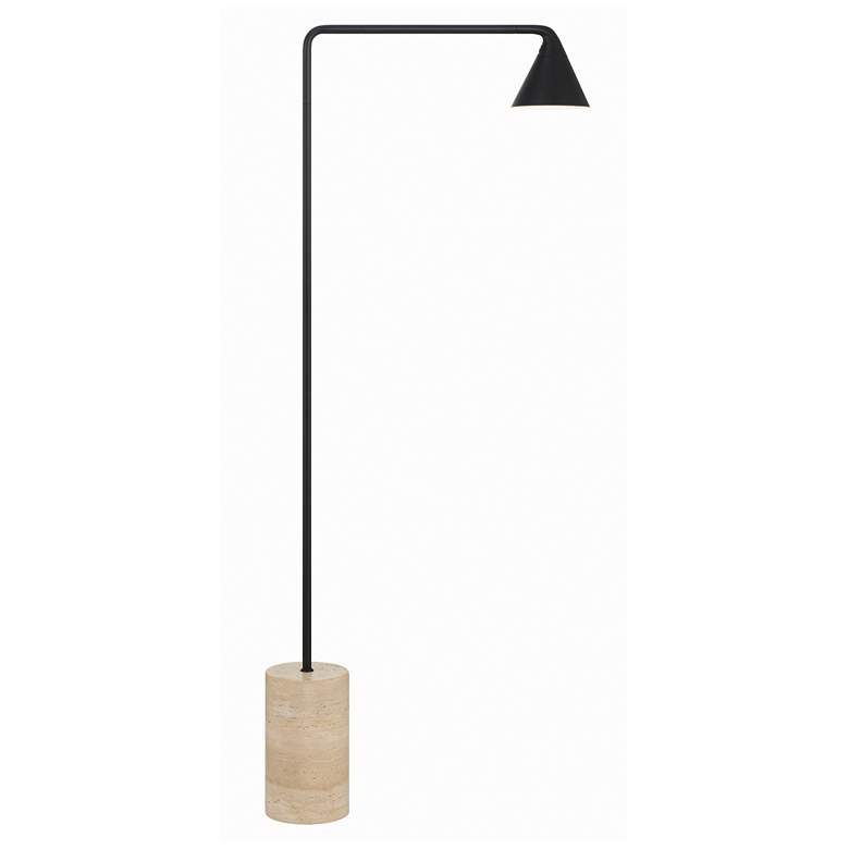 Image 1 George Kovacs Task Portables 54 1/4" Modern Black LED Floor Lamp