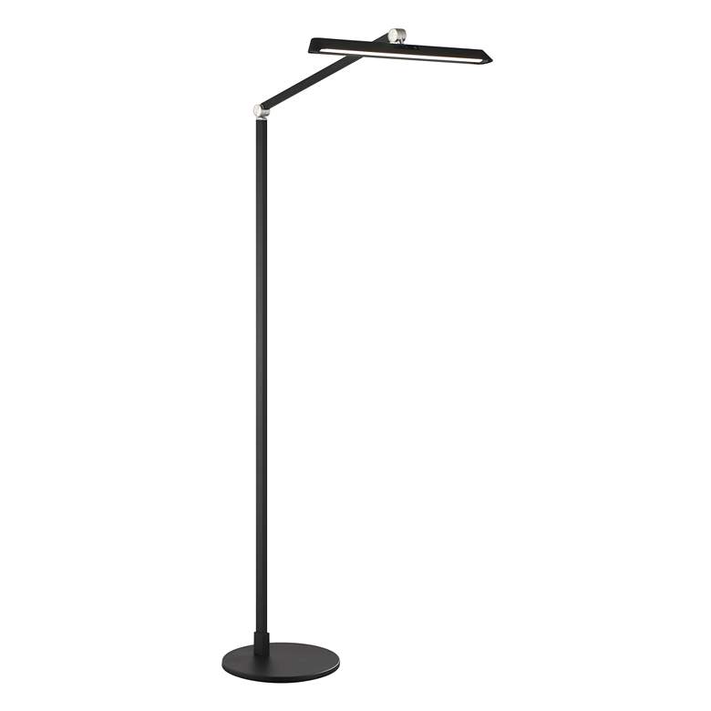 Image 1 George Kovacs Task Portables 55 1/2" High LED Black Floor Lamp