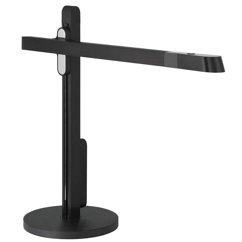 Image 1 George Kovacs Task Portables LED Anodized Brush Black Adjustable Floor Lamp