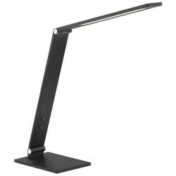 George Kovacs Task Portables LED Anodized Brushed Black Table Lamp