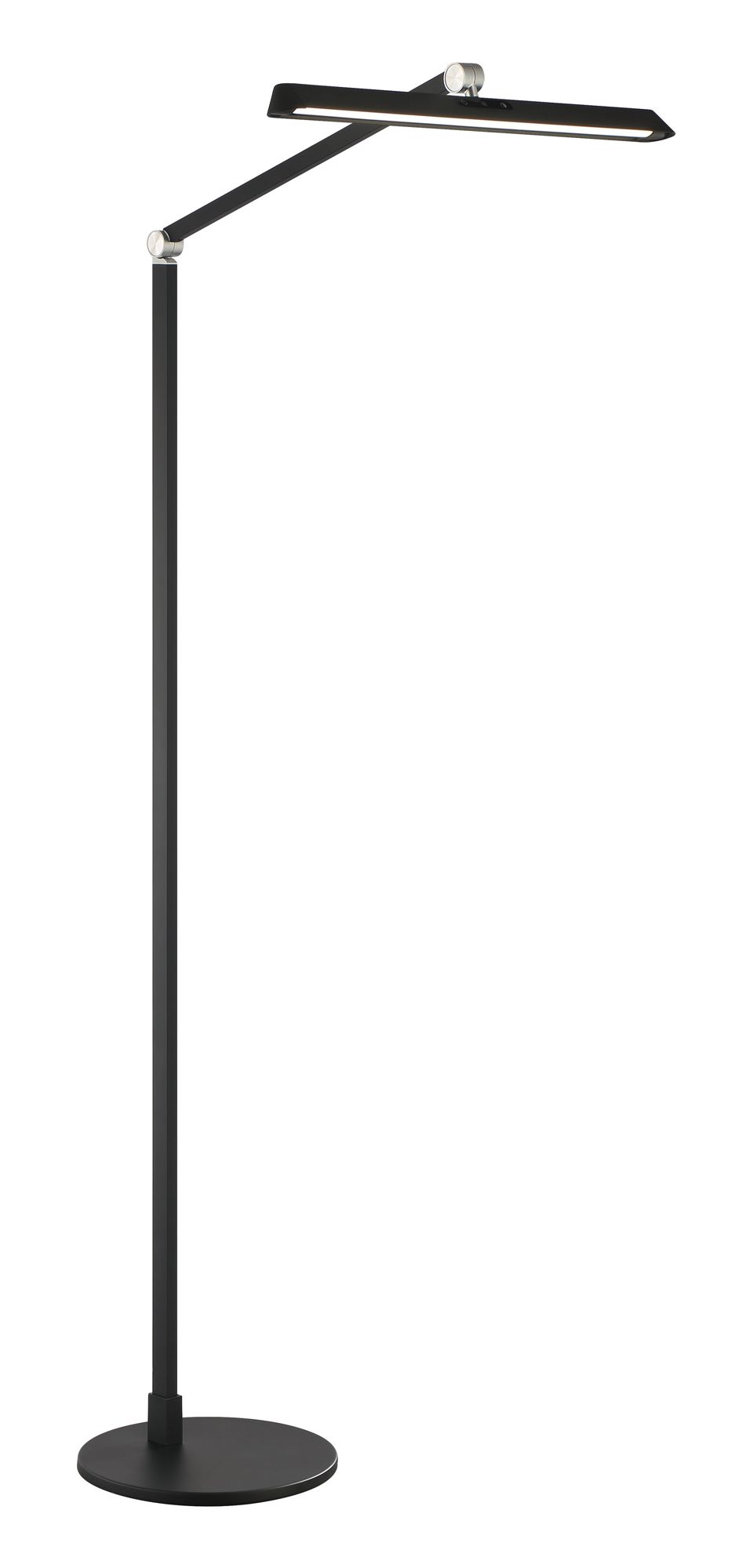 George Kovacs Task Portables LED Black Floor Lamp