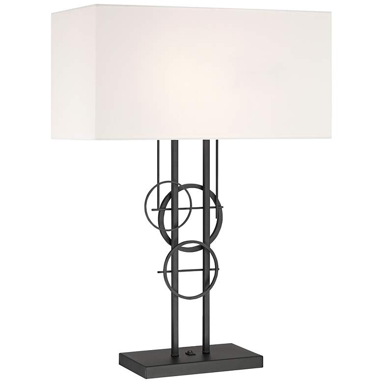 Image 2 George Kovacs Tempo Sand Coal Table Lamp