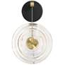 5_George Kovacs Topknot 1-Light LED Black and Brushed Gold Wall Sconce more views