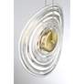 6_George Kovacs Topknot 1-Light LED Black and Brushed Gold Wall Sconce more views