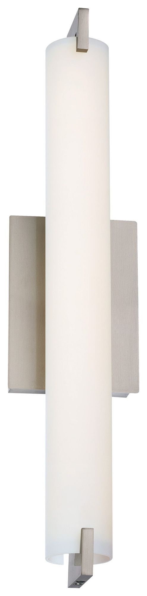 Image 7 George Kovacs Tube 1-Light LED Brushed Nickel Bath more views