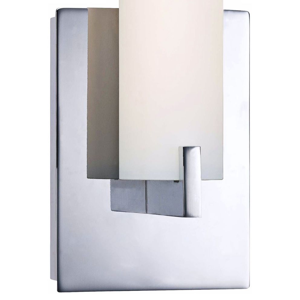 Image 4 George Kovacs Tube 1-Light LED Chrome Wall Sconce more views