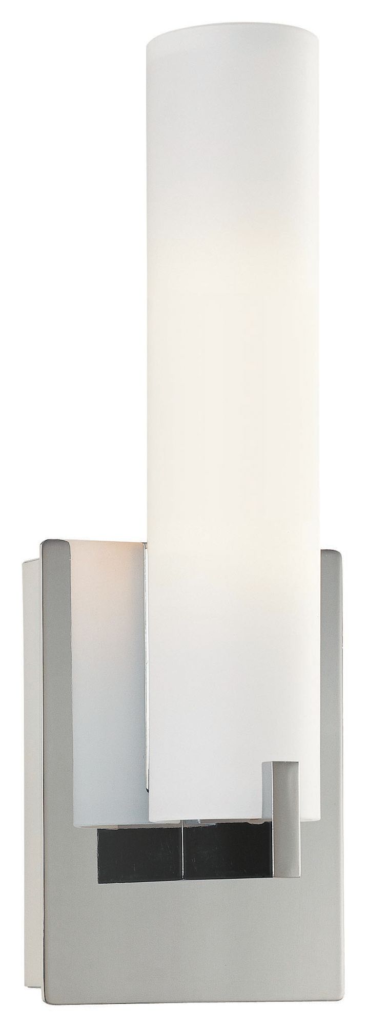 George Kovacs Tube 2-Light Chrome Wall Sconce Bath