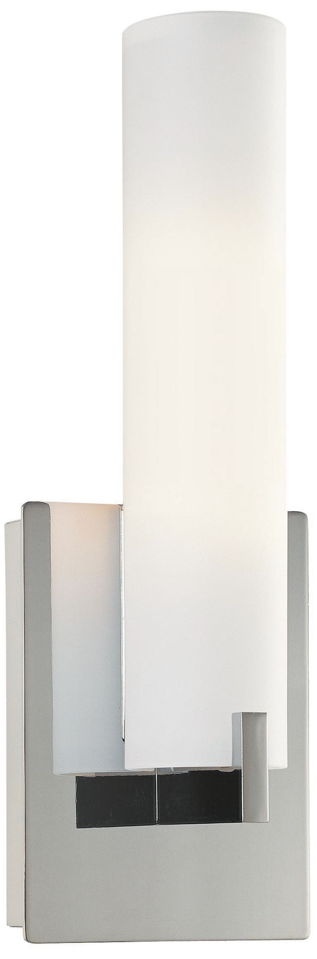 Image 5 George Kovacs Tube 2-Light Chrome Wall Sconce Bath more views
