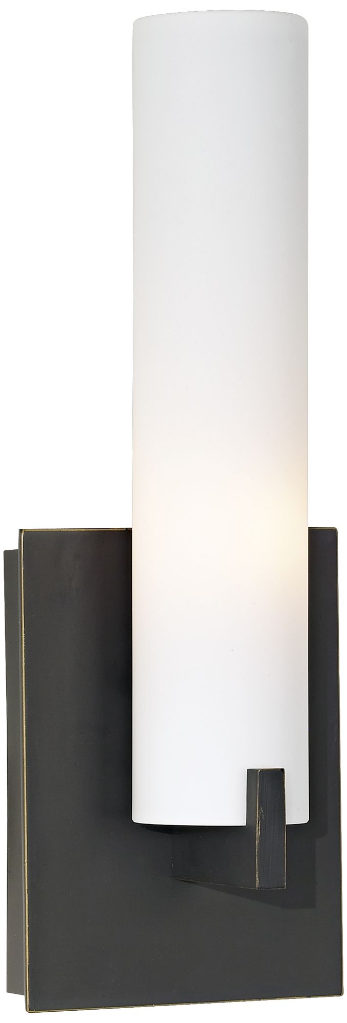 Image 6 George Kovacs Tube 2-Light Dark Restoration Bronze Wall Sconce Bath more views