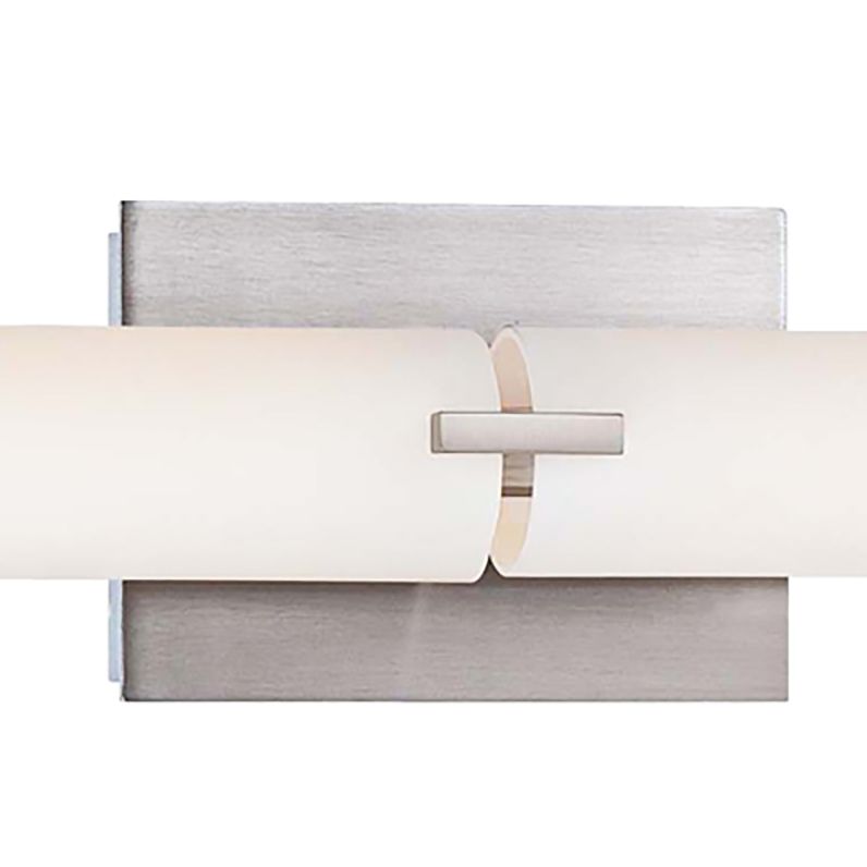Image 3 George Kovacs Tube 2-Light LED Brushed Nickel Bath more views
