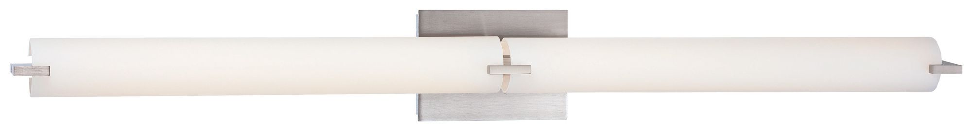 Image 5 George Kovacs Tube 2-Light LED Brushed Nickel Bath more views