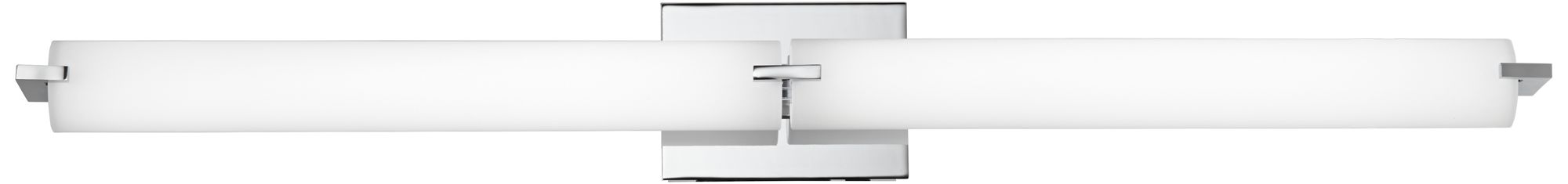George Kovacs Tube 2-Light LED Chrome Bath