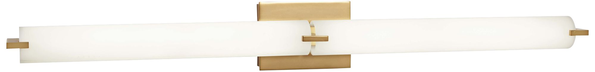 George Kovacs Tube 2-Light LED Honey Gold Wall Sconce