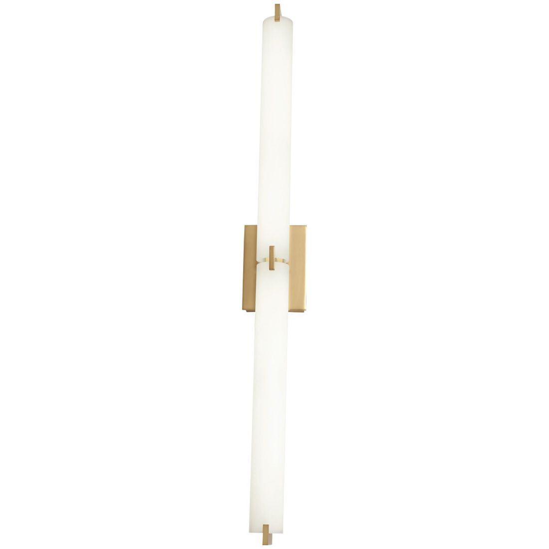 Image 4 George Kovacs Tube 2-Light LED Honey Gold Wall Sconce more views