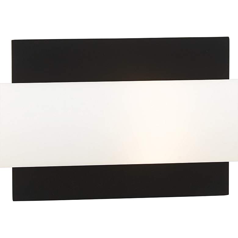 Image 3 George Kovacs Tube 20 1/2" Wide Coal Black Bathroom Vanity Light more views