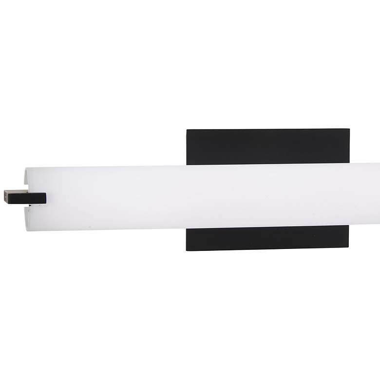 Image 2 George Kovacs Tube 20 1/2" Wide Coal Modern LED Bathroom Vanity Light more views