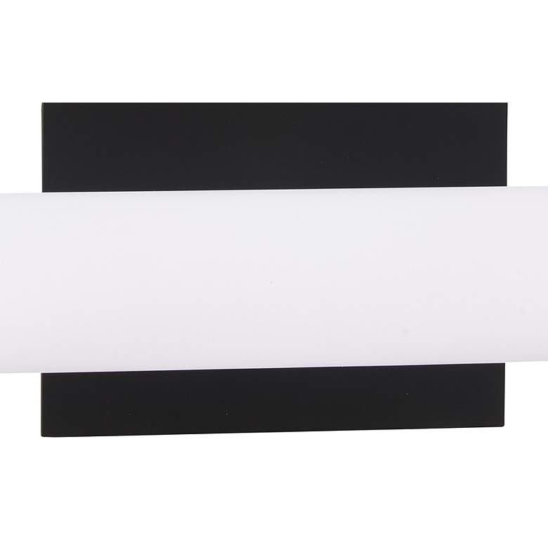 Image 3 George Kovacs Tube 20 1/2" Wide Coal Modern LED Bathroom Vanity Light more views