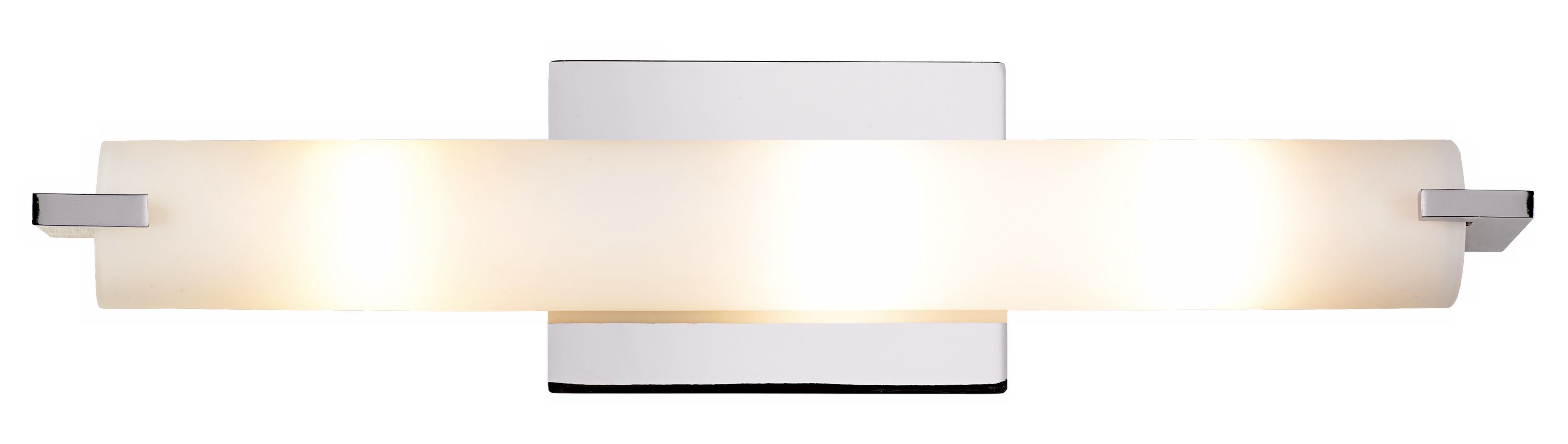 Image 3 George Kovacs Tube 3-Light Chrome Bath Light