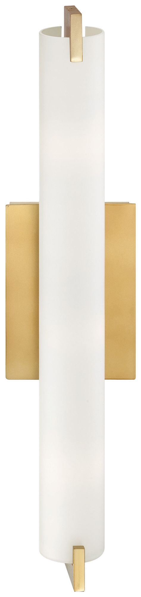 Image 5 George Kovacs Tube 3-Light Honey Gold Wall Sconce more views