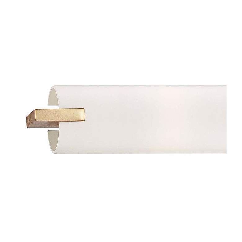 Image 4 George Kovacs Tube Gold 20 1/2" Wide Bathroom Vanity Light more views